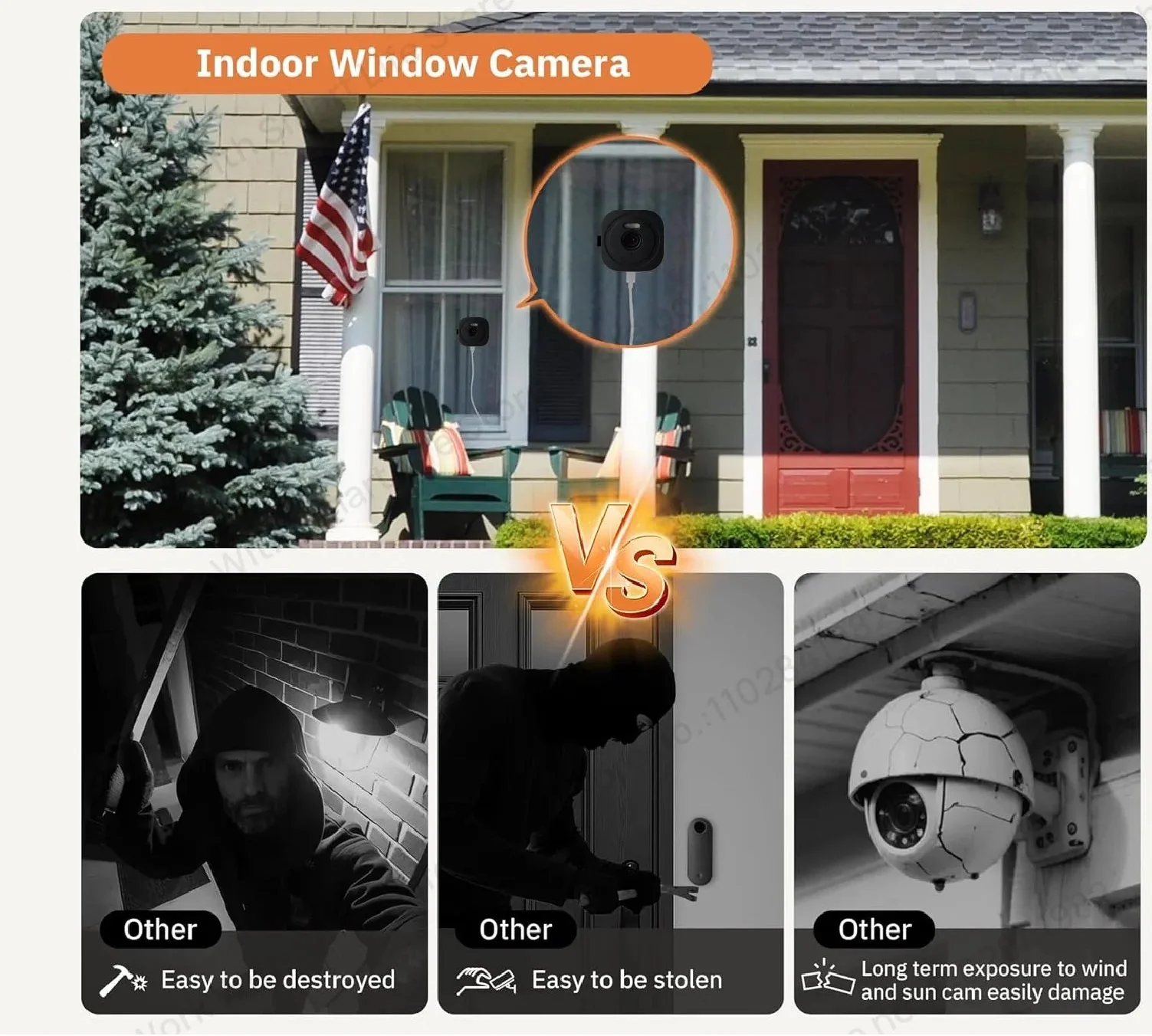 NNEOBA Ultra-HD Indoor WiFi Security Camera